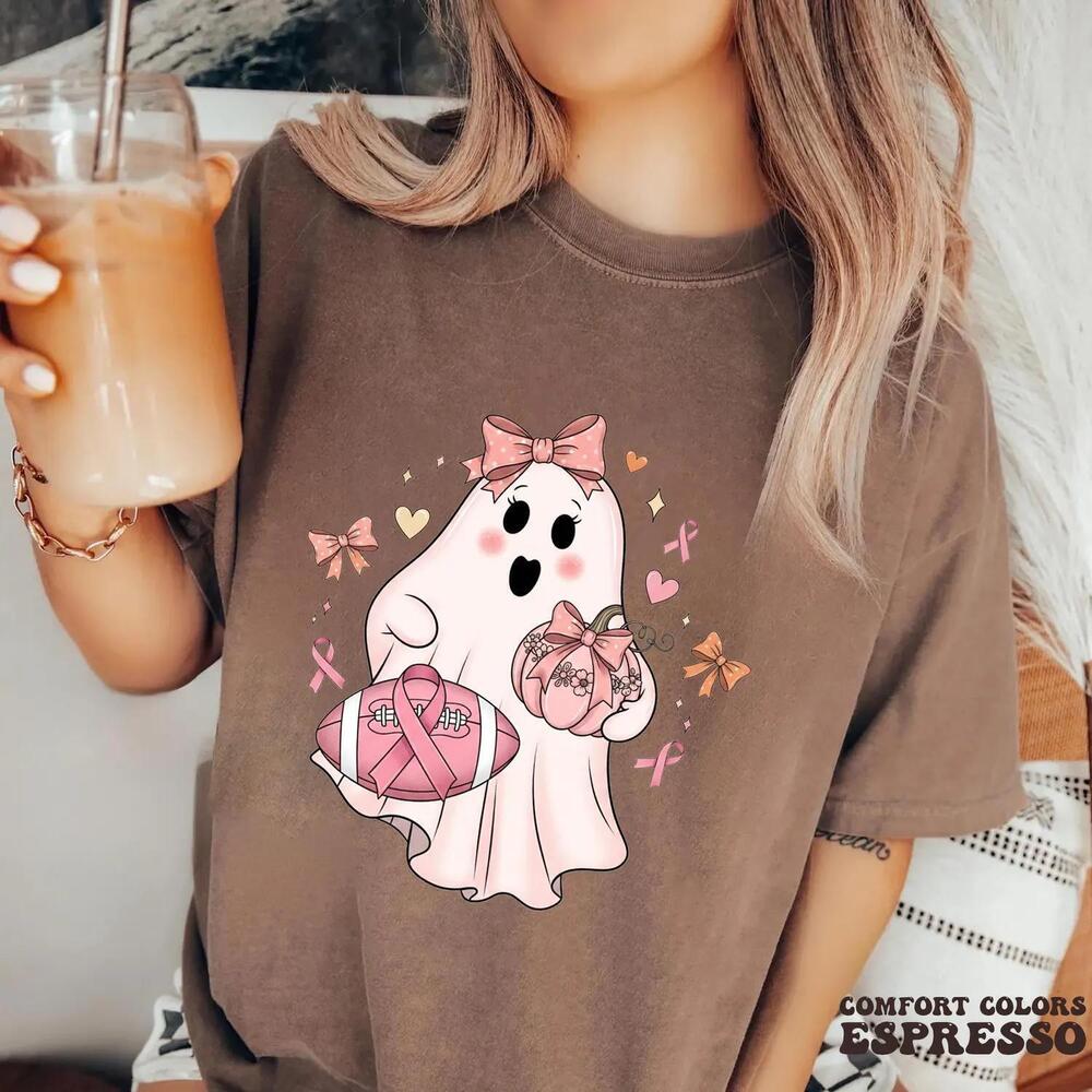 Ghost  Awareness Shirt, In October We Wear Shirt, Halloween